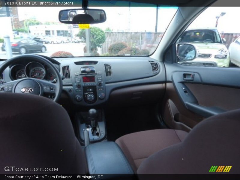 Bright Silver / Stone 2010 Kia Forte EX