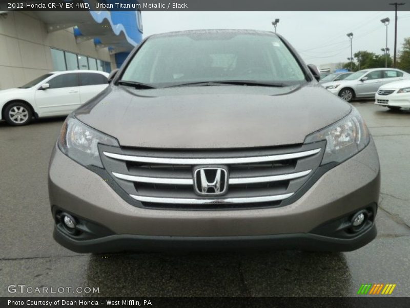 Urban Titanium Metallic / Black 2012 Honda CR-V EX 4WD