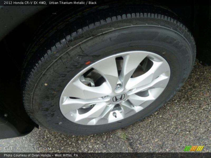 Urban Titanium Metallic / Black 2012 Honda CR-V EX 4WD