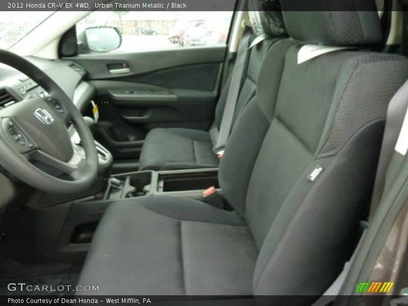 Urban Titanium Metallic / Black 2012 Honda CR-V EX 4WD