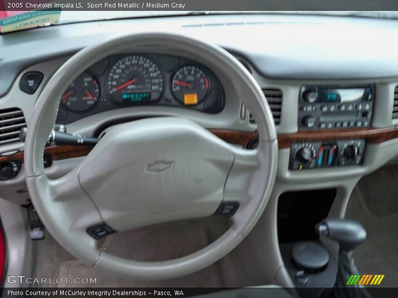 Sport Red Metallic / Medium Gray 2005 Chevrolet Impala LS
