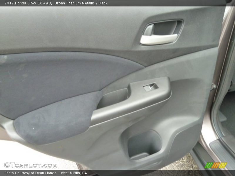Urban Titanium Metallic / Black 2012 Honda CR-V EX 4WD