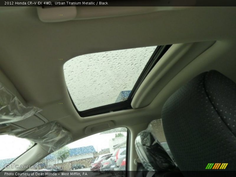 Urban Titanium Metallic / Black 2012 Honda CR-V EX 4WD