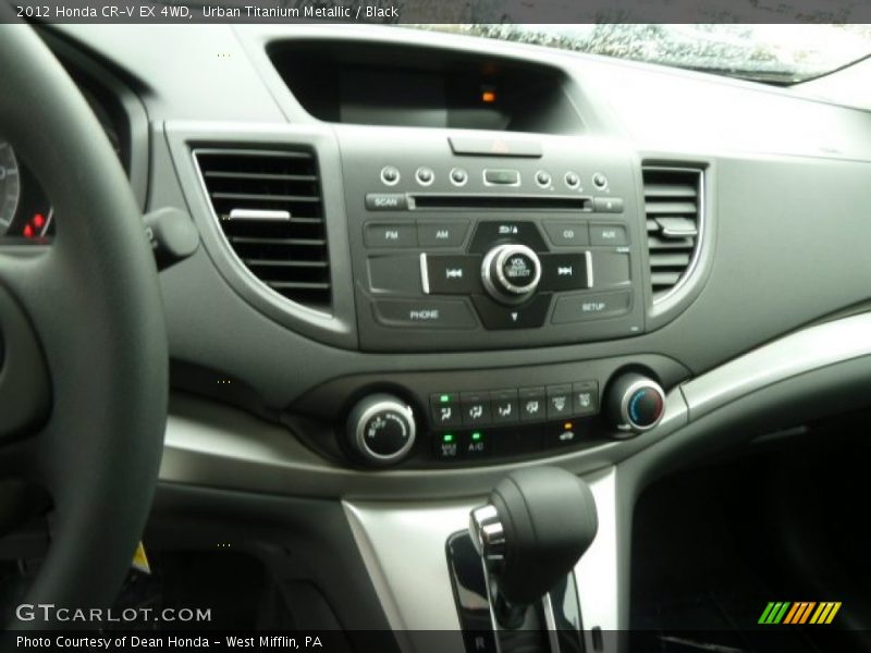 Urban Titanium Metallic / Black 2012 Honda CR-V EX 4WD