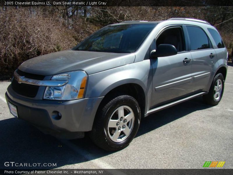 Dark Silver Metallic / Light Gray 2005 Chevrolet Equinox LS