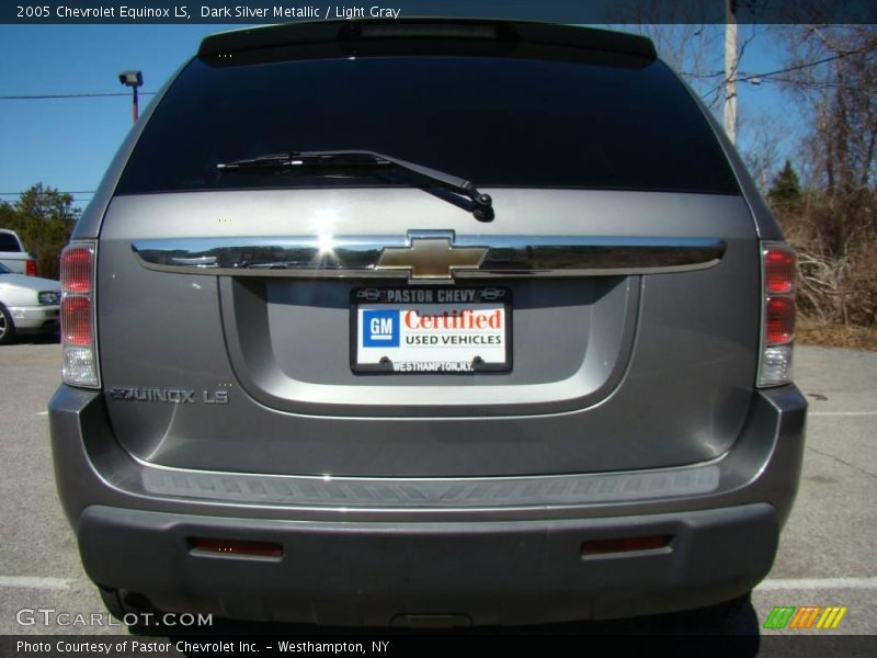 Dark Silver Metallic / Light Gray 2005 Chevrolet Equinox LS