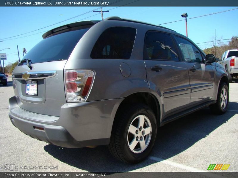 Dark Silver Metallic / Light Gray 2005 Chevrolet Equinox LS