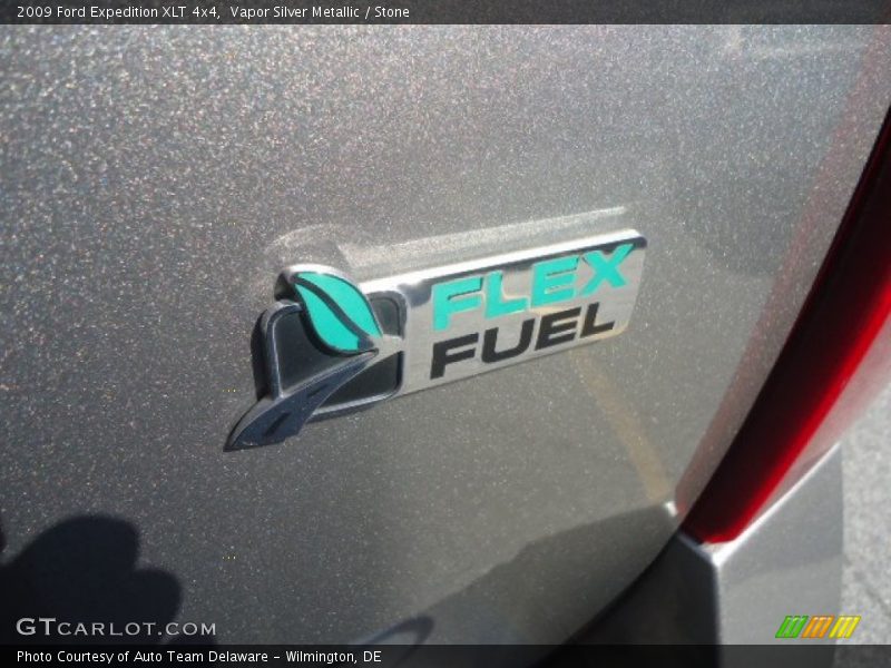 Vapor Silver Metallic / Stone 2009 Ford Expedition XLT 4x4