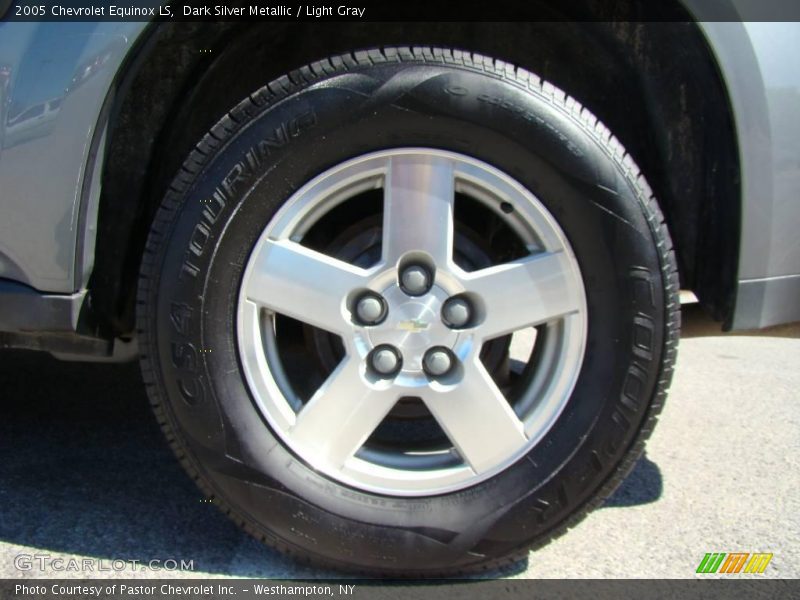 Dark Silver Metallic / Light Gray 2005 Chevrolet Equinox LS