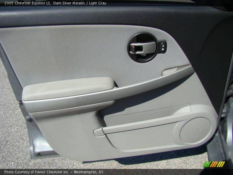 Dark Silver Metallic / Light Gray 2005 Chevrolet Equinox LS