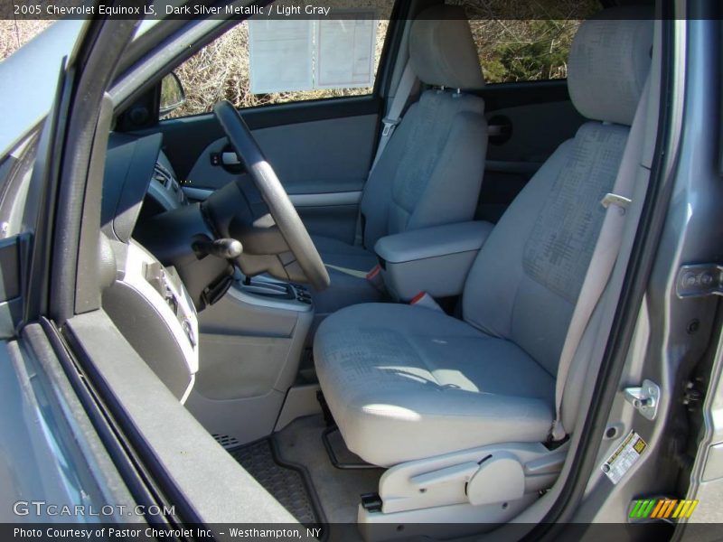 Dark Silver Metallic / Light Gray 2005 Chevrolet Equinox LS