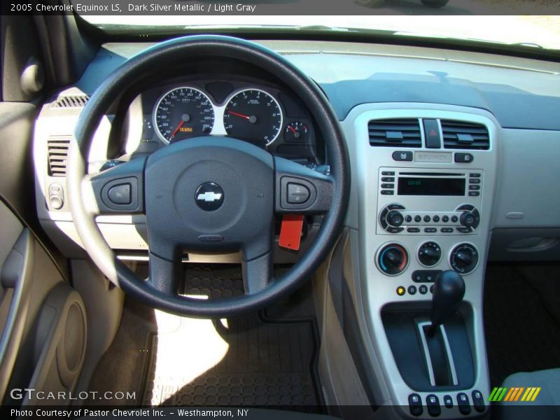 Dark Silver Metallic / Light Gray 2005 Chevrolet Equinox LS