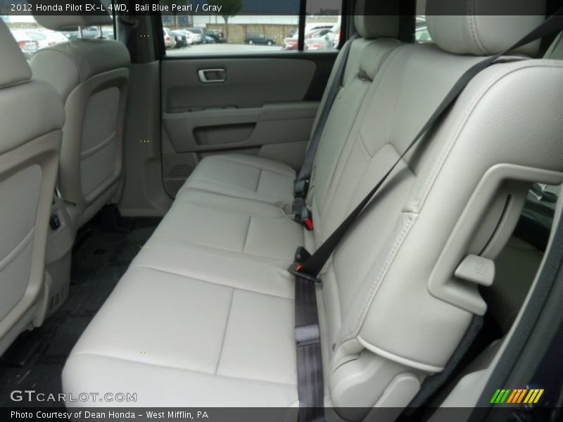 Bali Blue Pearl / Gray 2012 Honda Pilot EX-L 4WD