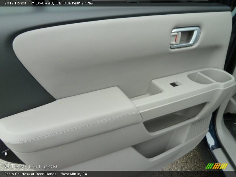 Bali Blue Pearl / Gray 2012 Honda Pilot EX-L 4WD