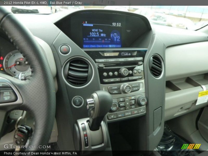 Bali Blue Pearl / Gray 2012 Honda Pilot EX-L 4WD