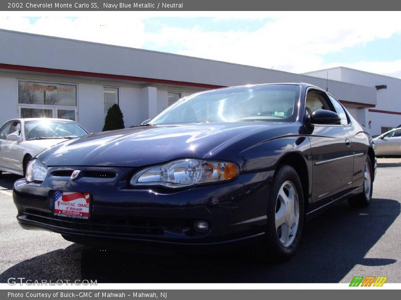 Navy Blue Metallic / Neutral 2002 Chevrolet Monte Carlo SS