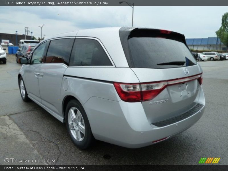 Alabaster Silver Metallic / Gray 2012 Honda Odyssey Touring