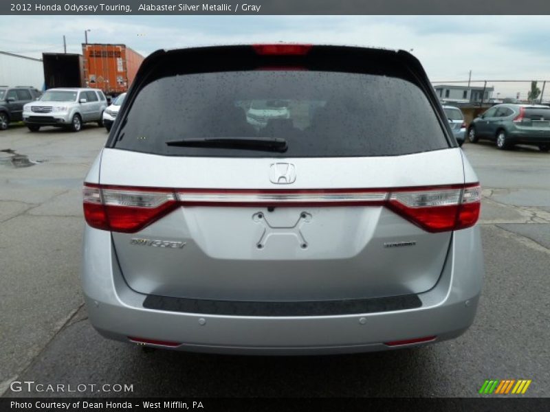 Alabaster Silver Metallic / Gray 2012 Honda Odyssey Touring