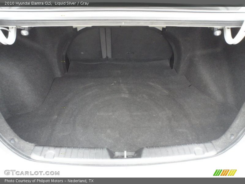 Liquid Silver / Gray 2010 Hyundai Elantra GLS