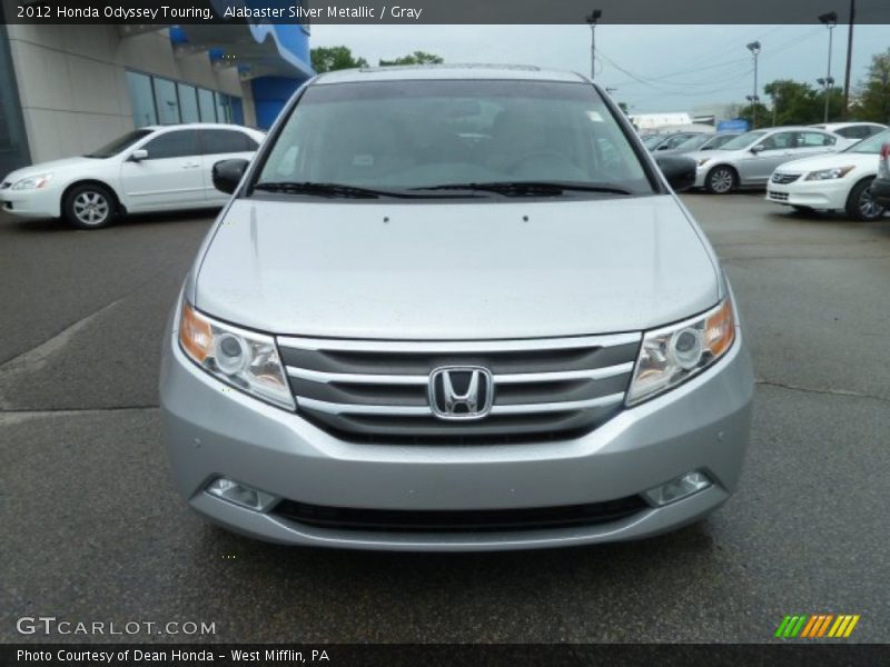 Alabaster Silver Metallic / Gray 2012 Honda Odyssey Touring
