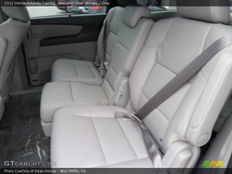 Alabaster Silver Metallic / Gray 2012 Honda Odyssey Touring