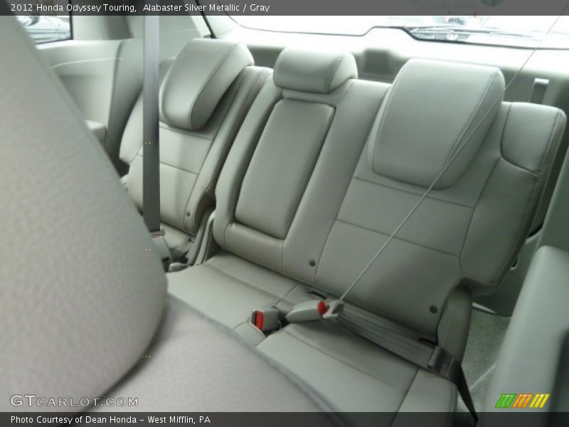 Alabaster Silver Metallic / Gray 2012 Honda Odyssey Touring