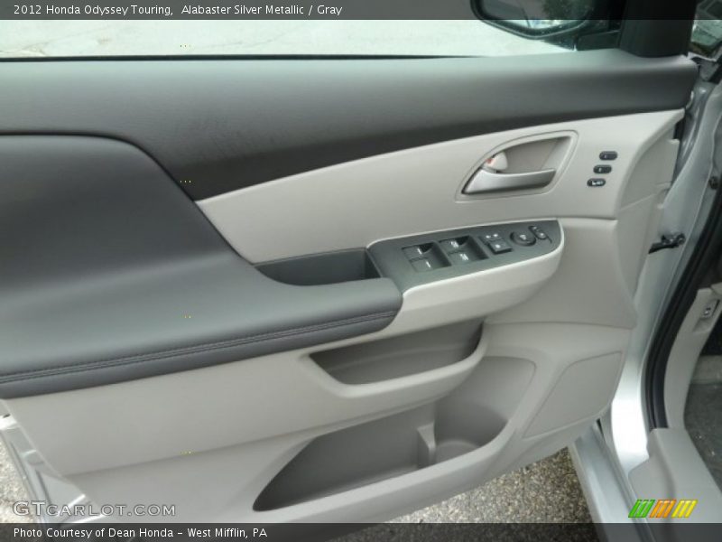 Alabaster Silver Metallic / Gray 2012 Honda Odyssey Touring