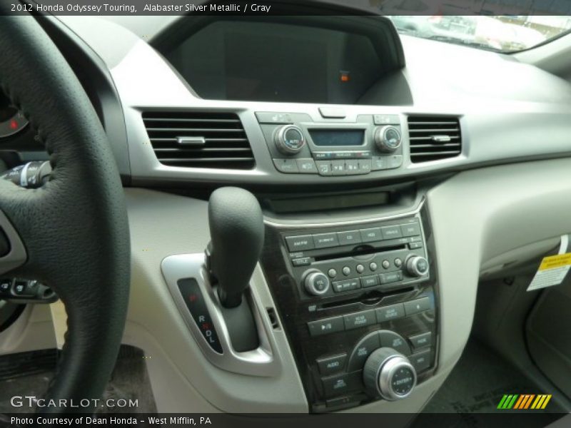 Alabaster Silver Metallic / Gray 2012 Honda Odyssey Touring