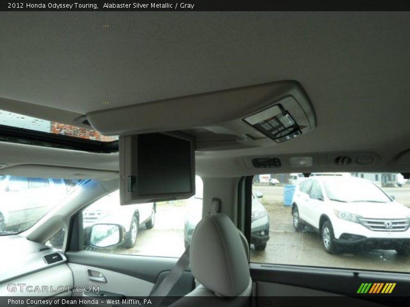 Alabaster Silver Metallic / Gray 2012 Honda Odyssey Touring