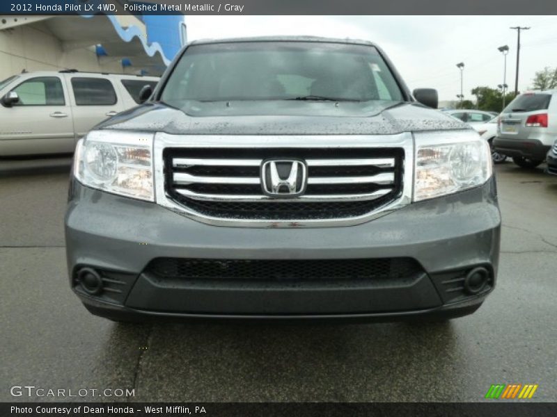 Polished Metal Metallic / Gray 2012 Honda Pilot LX 4WD