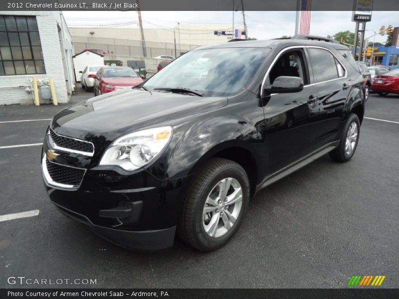 Black / Jet Black 2012 Chevrolet Equinox LT