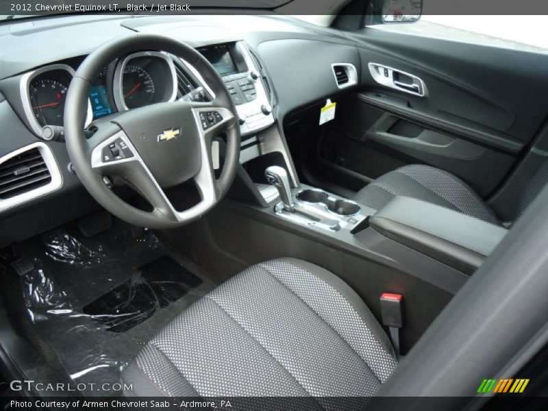Black / Jet Black 2012 Chevrolet Equinox LT