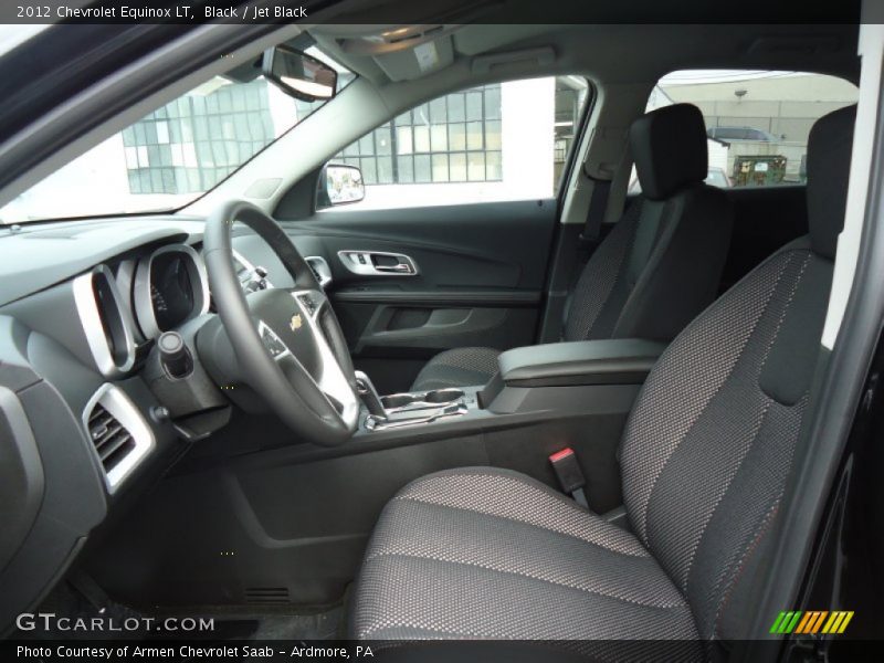 Black / Jet Black 2012 Chevrolet Equinox LT