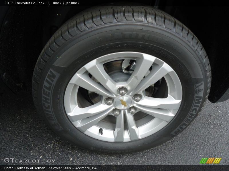 Black / Jet Black 2012 Chevrolet Equinox LT
