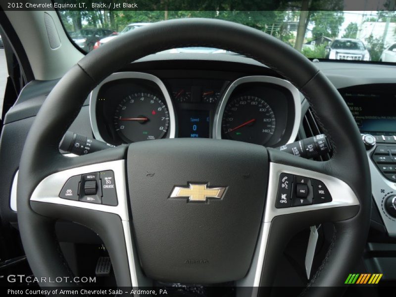 Black / Jet Black 2012 Chevrolet Equinox LT