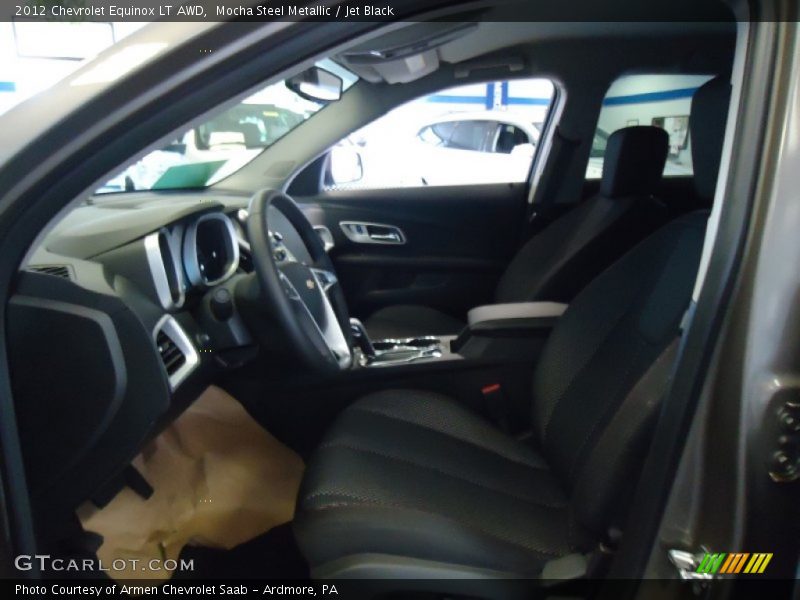 Mocha Steel Metallic / Jet Black 2012 Chevrolet Equinox LT AWD