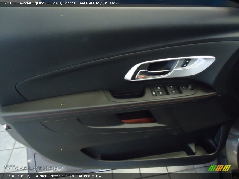 Mocha Steel Metallic / Jet Black 2012 Chevrolet Equinox LT AWD