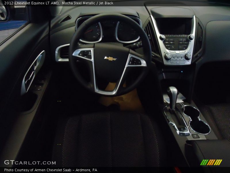 Mocha Steel Metallic / Jet Black 2012 Chevrolet Equinox LT AWD