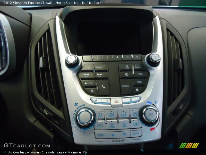 Mocha Steel Metallic / Jet Black 2012 Chevrolet Equinox LT AWD