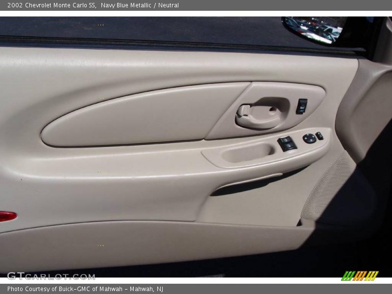 Navy Blue Metallic / Neutral 2002 Chevrolet Monte Carlo SS