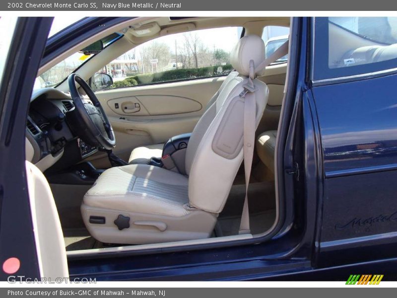 Navy Blue Metallic / Neutral 2002 Chevrolet Monte Carlo SS