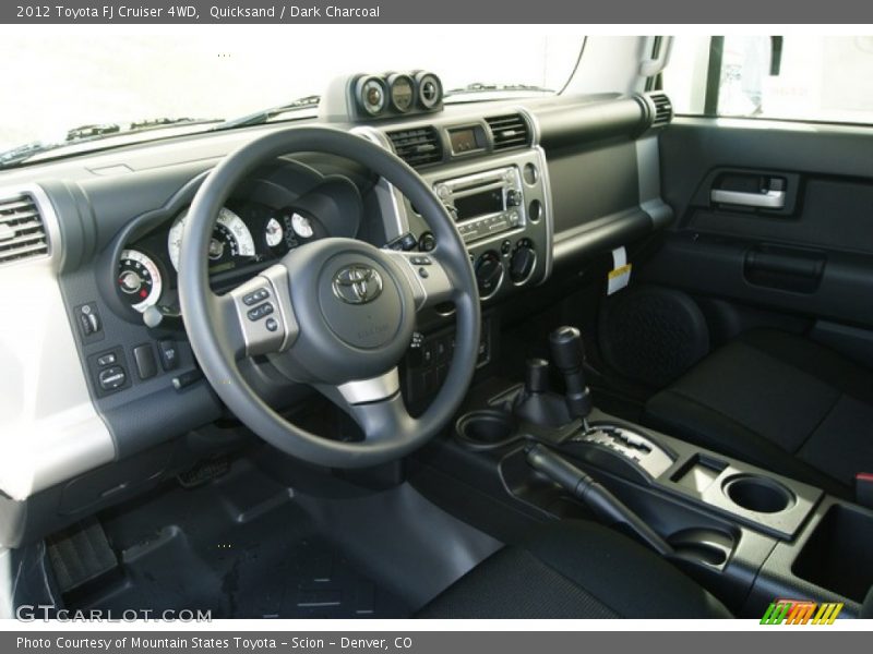 Dark Charcoal Interior - 2012 FJ Cruiser 4WD 