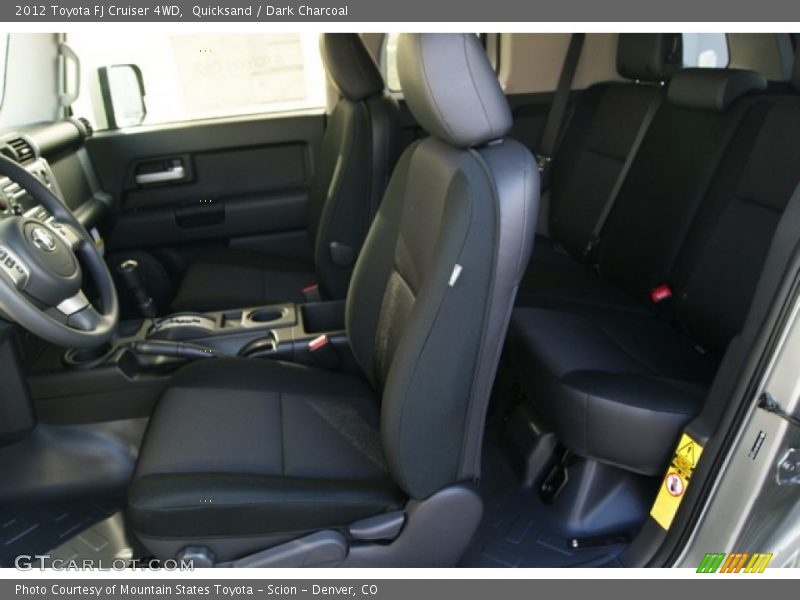 Quicksand / Dark Charcoal 2012 Toyota FJ Cruiser 4WD