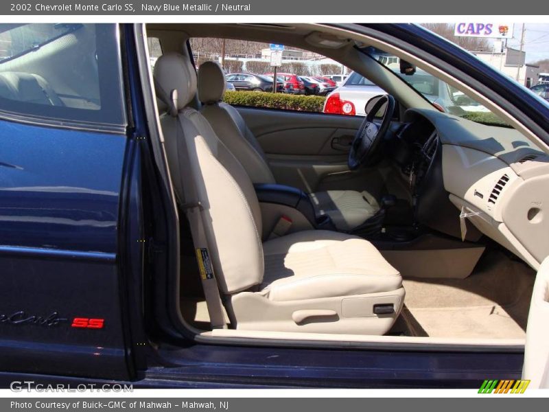 Navy Blue Metallic / Neutral 2002 Chevrolet Monte Carlo SS