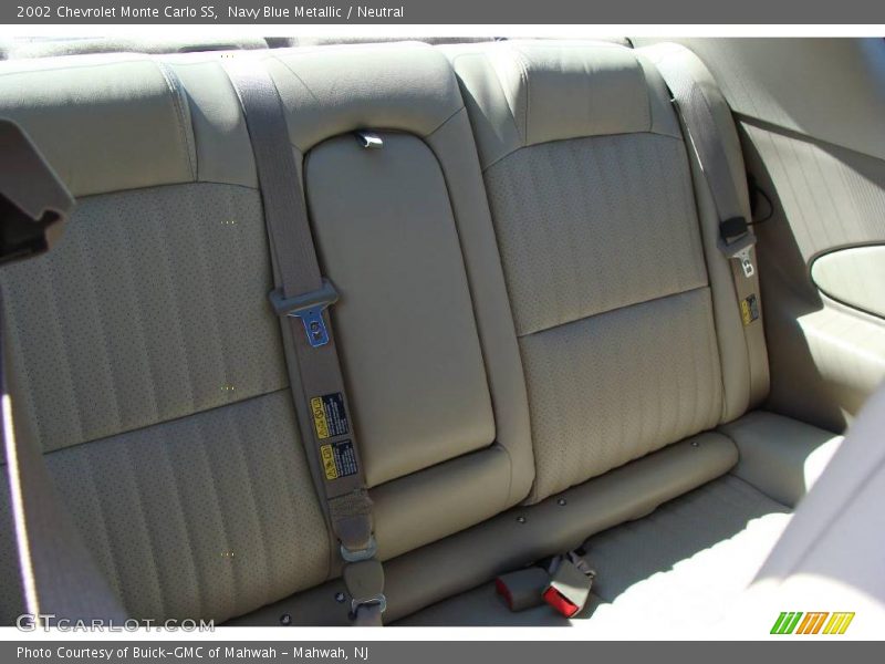 Navy Blue Metallic / Neutral 2002 Chevrolet Monte Carlo SS