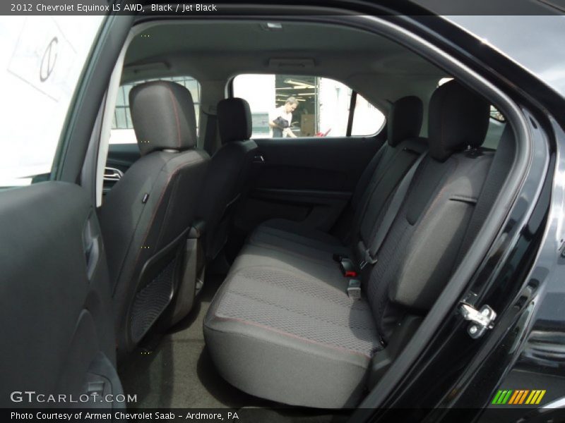 Black / Jet Black 2012 Chevrolet Equinox LS AWD