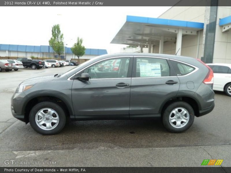 Polished Metal Metallic / Gray 2012 Honda CR-V LX 4WD