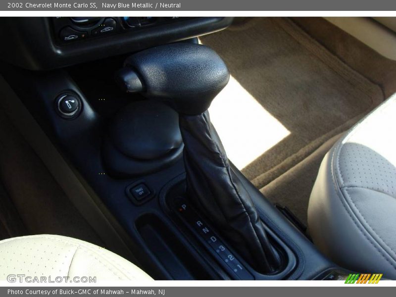 Navy Blue Metallic / Neutral 2002 Chevrolet Monte Carlo SS