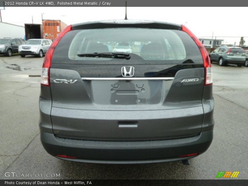 Polished Metal Metallic / Gray 2012 Honda CR-V LX 4WD