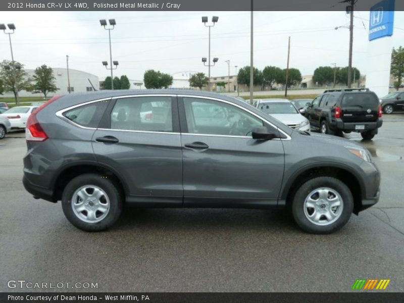 Polished Metal Metallic / Gray 2012 Honda CR-V LX 4WD